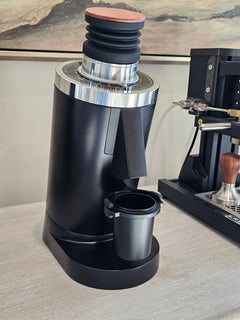 Turin DF83 Gen 2 — black body and chute on counter