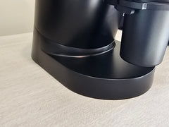 Turin DF83 Gen 2 — base and grounds outlet close-up