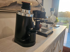 Turin DF83 Gen 2 — black grinder on countertop