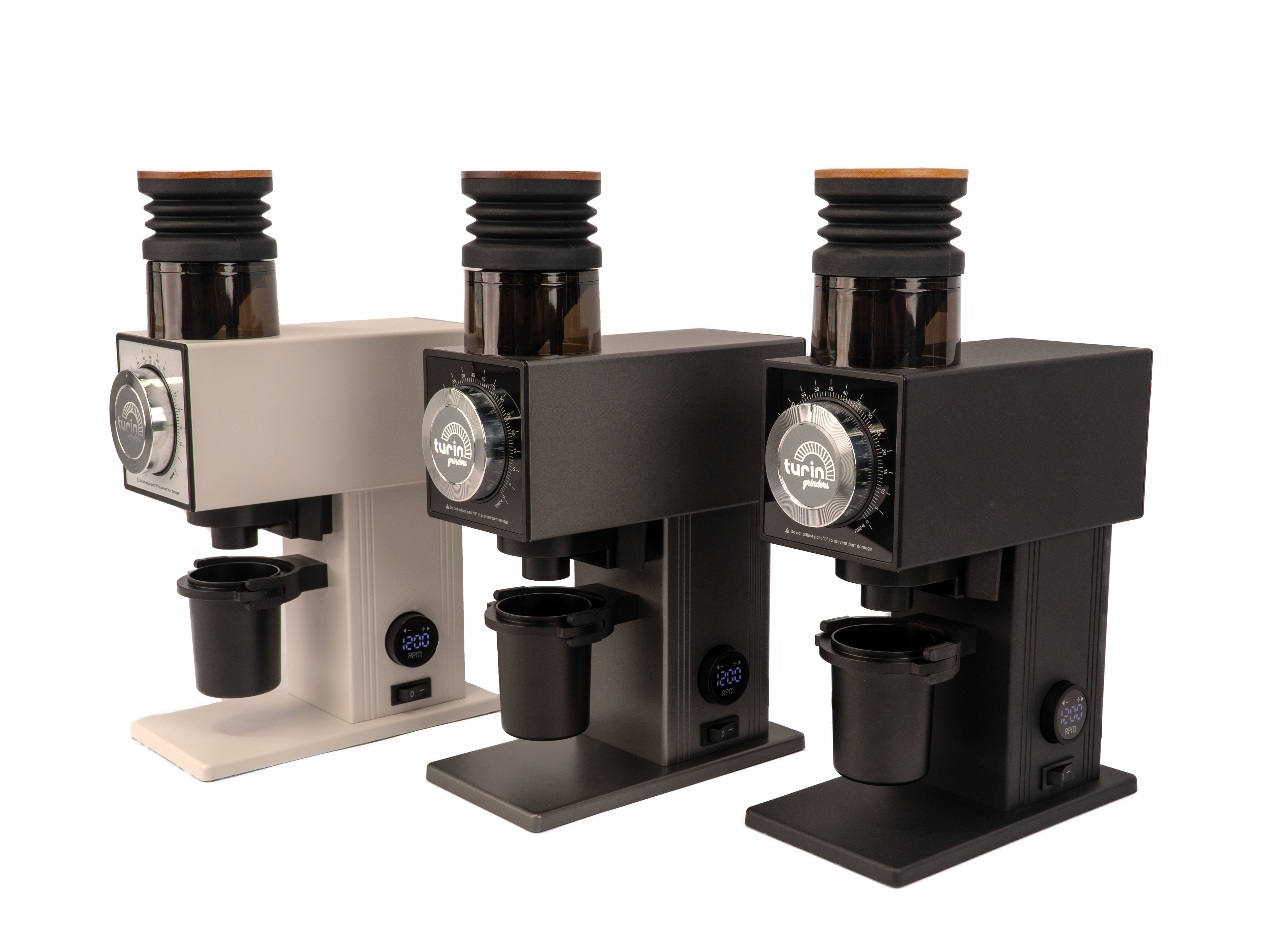 Turin CF64V Variable-Speed 64mm Coffee Grinder – Turin Grinders