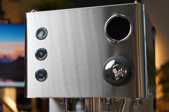 Turin Legato V2 — stainless control panel with display and gauge