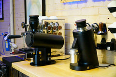 Turin DF83V — DF83V compared with another grinder