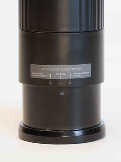 Turin portable coffee system — TrekGrind lower body label