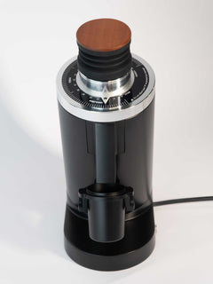 Turin DF83 Gen 2 — black grinder viewed from above