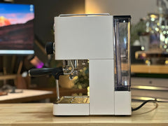 Turin Legato V2 — white machine in side profile
