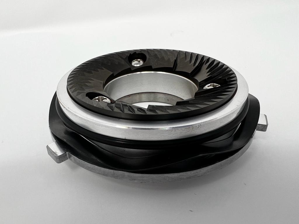 Turin DF64V — upper burr carrier laid flat